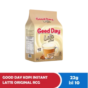 Good Day Kopi Segera Latte Original Renceng 10x22g