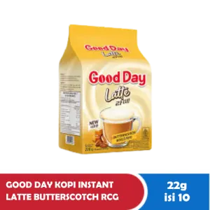 GOOD DAY KOPI INSTANT LATTE BUTTERSCOTCH RCG 10x22g