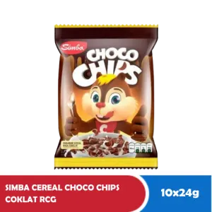 SIMBA CEREAL CHOCO CHIPS COKLAT RCG 10x24g