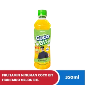 FRUITAMIN MINUMAN COCO BIT HOKKAIDO MELON BTL 350mL