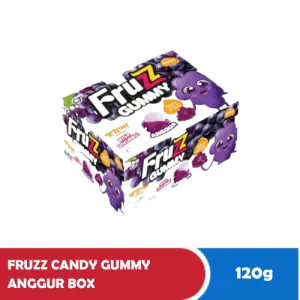 FRUZZ CANDY GUMMY ANGGUR KOTAK 120g