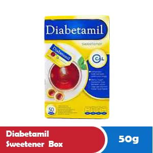 DIABETAMIL SWEETENER BOX 50g