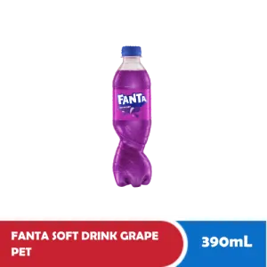 FANTA SOFT DRINK GRAPE PET 390mL