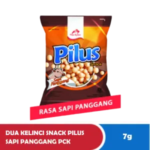 DUA KELINCI SNACK PILUS SAPI PANGGANG PCK 7g