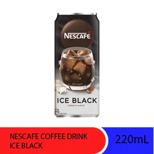 Nescafe Minuman Kopi Ice Black Tin 220mL