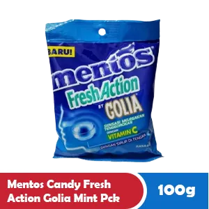 MENTOS CANDY FRESH ACTION GOLIA MINT PCK 100.8g