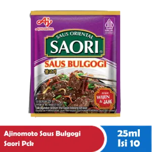 AJINOMOTO SAUS BULGOGI SAORI PCK 10x25mL