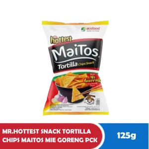 MR.HOTTEST SNACK TORTILLA CHIPS MAITOS MIE GORENG PCK 125g