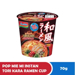 POP MIE MI INSTAN TORI KARA RAMEN CUP 70g