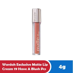 WARDAH Exclusive Matte Lip Cream 19 Have A Blush 4g