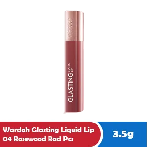 WARDAH Glasting Liquid Lip 04 Rosewood Radiance 3.5g