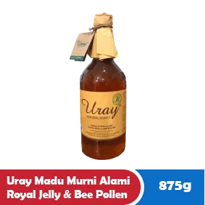 URAY MADU MURNI ALAMI ROYAL JELLY & BEE POLLEN BTL 875g