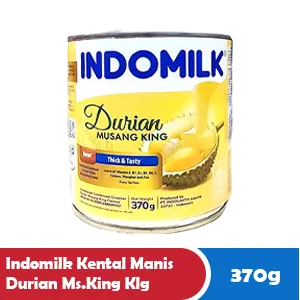INDOMILK SUSU PEKAT MANIS DURIAN MS.KING KLG 370g