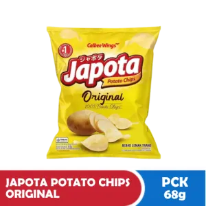 JAPOTA POTATO CHIPS ORIGINAL PCK 68g