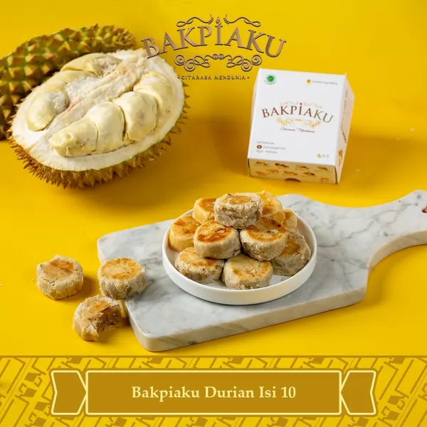 Bakpiaku Khas Jogja Isi 20 Durian (Vakum)
