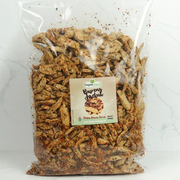 Sagala Raos Basreng Tradisional Pedas Daun Limau 1000g